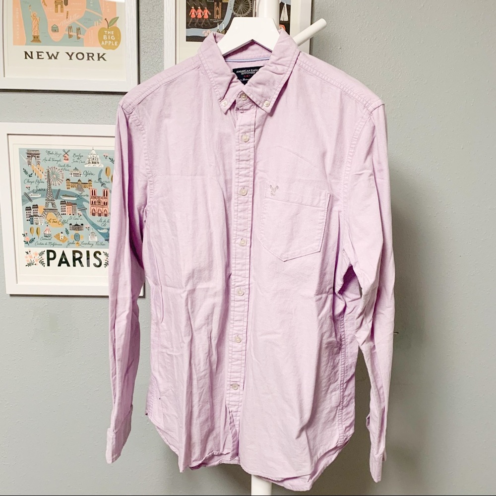 American Eagle Oxford Button-Down Shirt XL